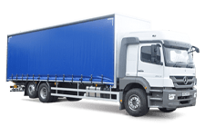 Car Hire Chelmsford - 26 Tonne Curtain Side Truck - Truck hire Chelmsford