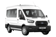 Car Hire Chelmsford - Ford Minibus - Accommodates 12 Passengers - Minibus hire Chelmsford