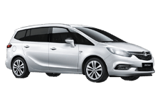 Car Hire Chelmsford - Vauxhall Zafira 7-Seater - Minibus hire Chelmsford